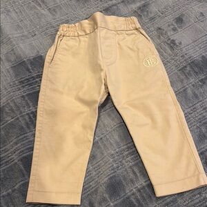 Burberry Tan Casual Bottoms Straight-Leg